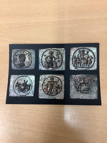 Kingscote Cube Postcard