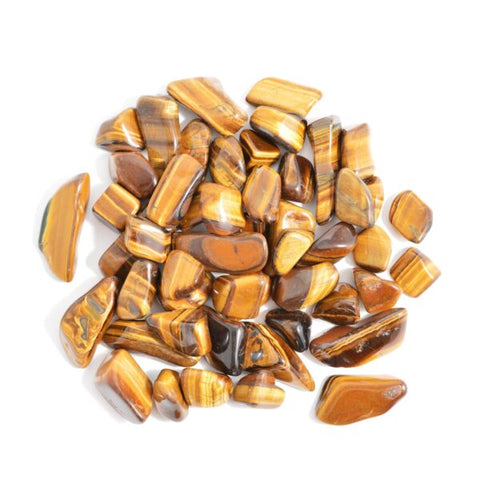 Large Tigers Eye Tumbled