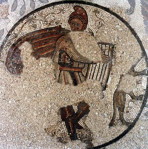 Orpheus Mosaic Postcard