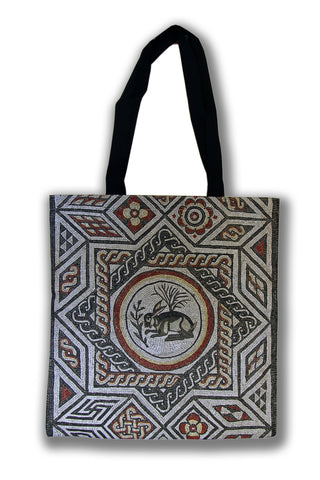 Hare Mosaic Tote Bag