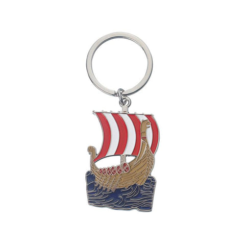 Key Ring Viking Ship