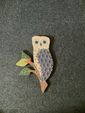 Medium Owl Mosaic (Muddle House)