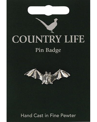Bat Pewter Pin