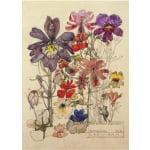 Butterfly Flower Greetings Card