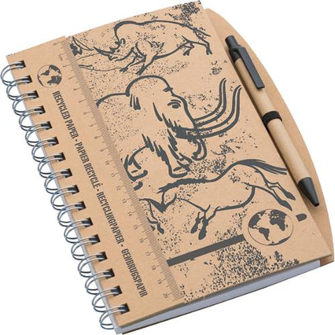 Recycled Cave Drawing Notebook
