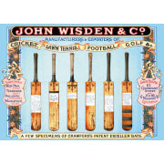 Cricket Bats Greetings Card