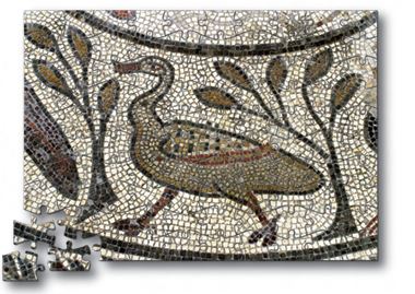 Duck Mosaic 100pc Puzzle in a Bag