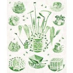 Garden Implements Greetings Card