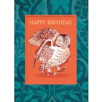 Owl Happy Birthday Card