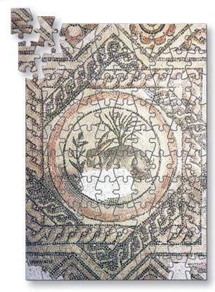 Hare Mosaic 100pc Puzzle in Bag