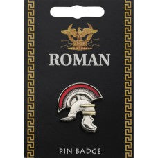 Roman Centurion Helmet Pin badge