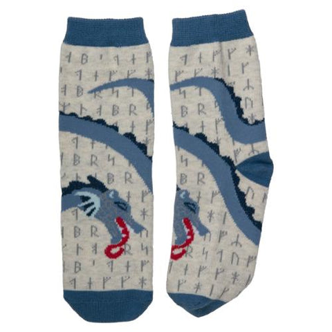 Midgard Serpent Socks 29-34 (kids 11-13.5)