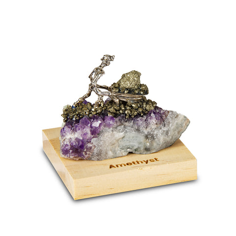 Miner on Amethyst
