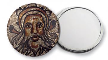 Oceanus Mosaic Pocket Mirror