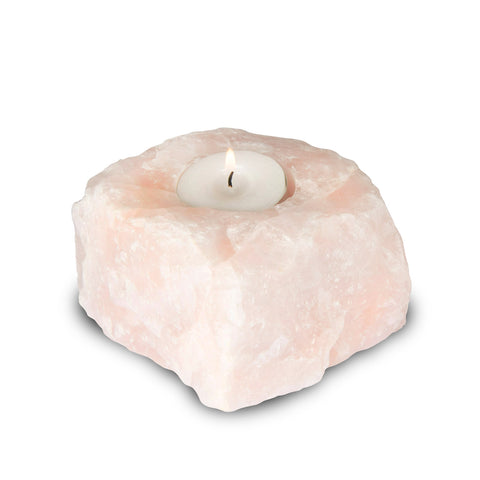 Rose Quartz Tea Light Holder