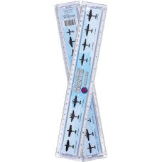 World War II Aircraft Identification Ruler