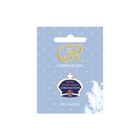 King Charles III Regalia Pin Badge