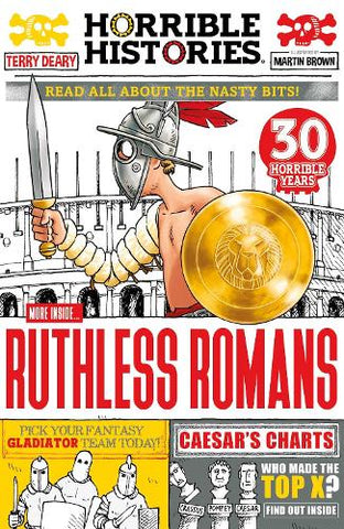 Ruthless Romans (newspaper edition) - Horrible Histories