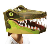 Crocodile 3D Mask Card Craft Kit