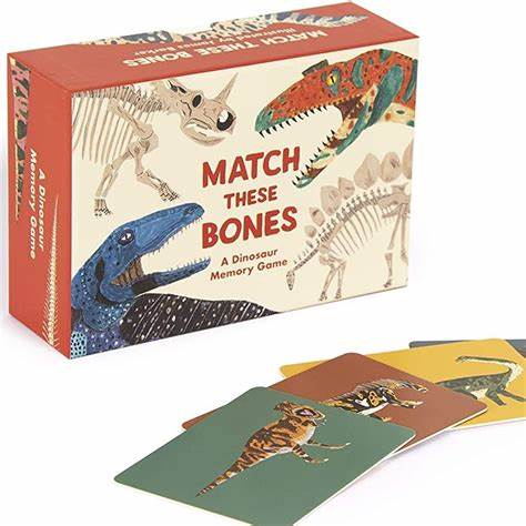 Match These Bones A Dinosaur Memory Game