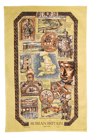 Roman Britain Tea Towel